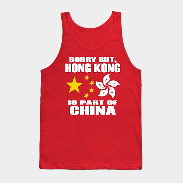 China and Hong Kong Unity Tank Top by Pollylitical